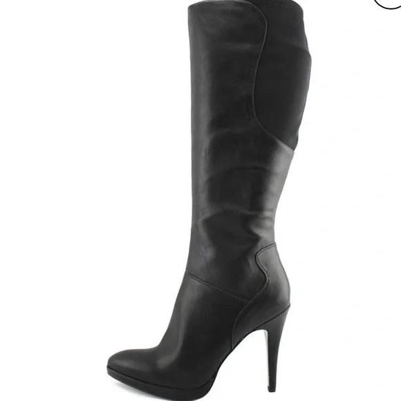 Nine West Knee High Coolkato black boots size 7.5M - Picture 1 of 8